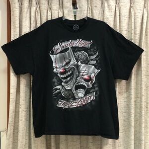 Dom "Smile Now, Cry Later" Black Short Sleeve T-Shirt
